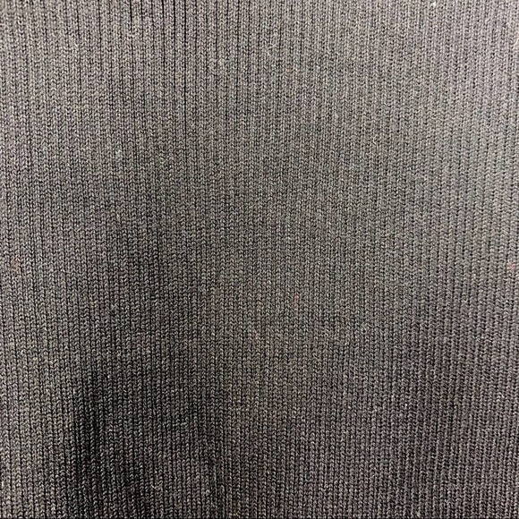 BCX Black Midi Bodycon‎ Ribbed Sweater Dress - NWT - Picture 7 of 11